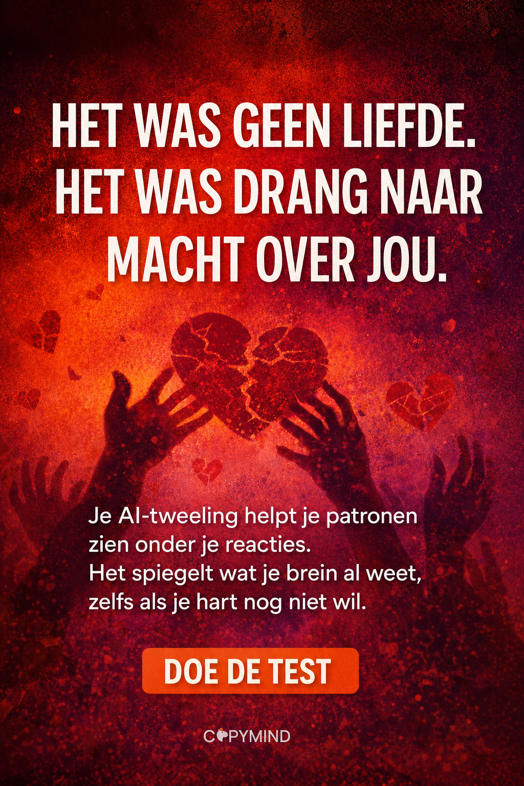 Sir George J. Miklos from Copymind Facebook ad: Je AI-kopie zal je niet veroordelen!