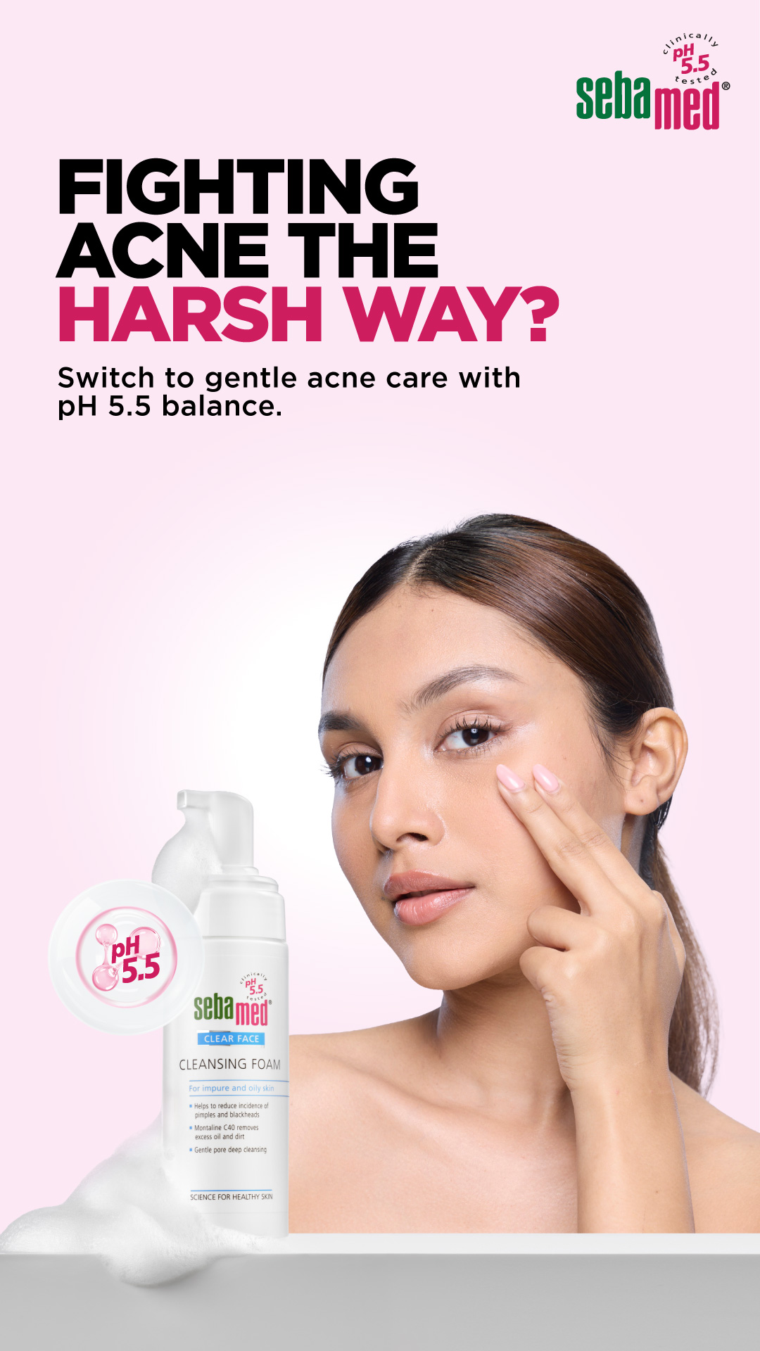 Sebamed India Facebook ad