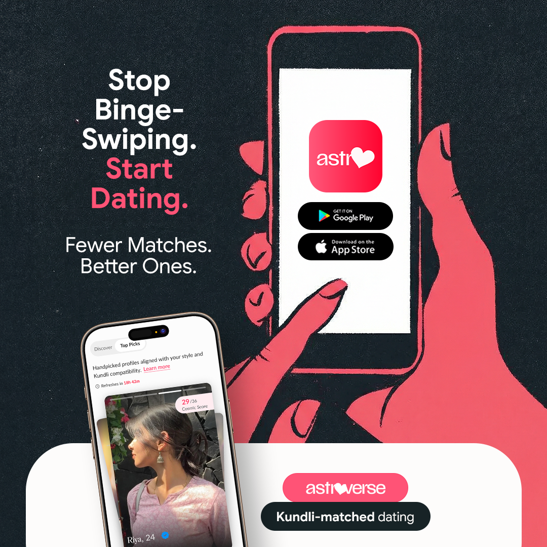 Astroverse Facebook ad: Verified profiles • Kundli matching • Meaningful connections