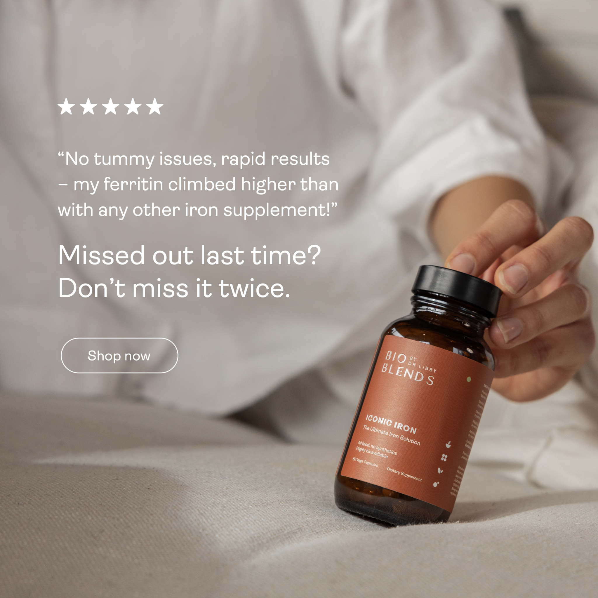 Bio Blends Facebook ad