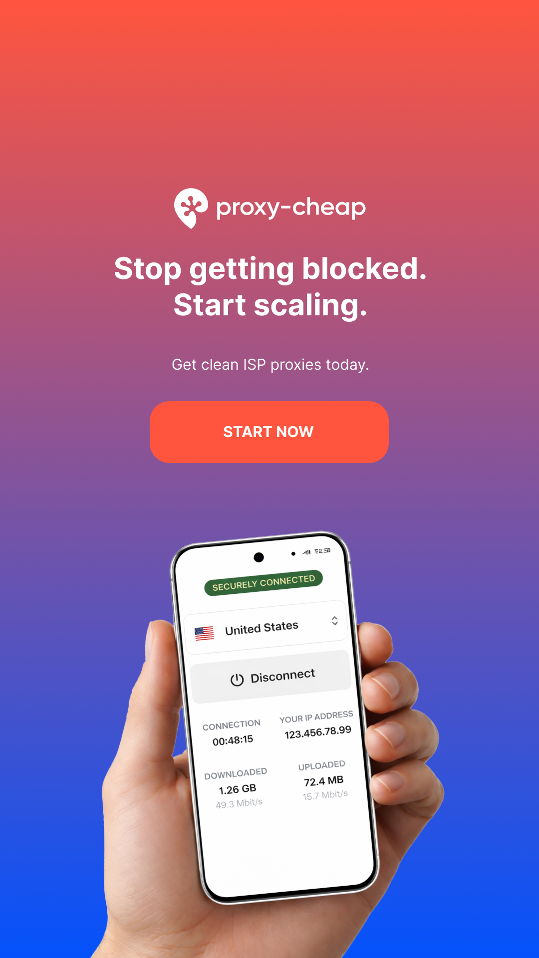 Proxy-Cheap Facebook ad