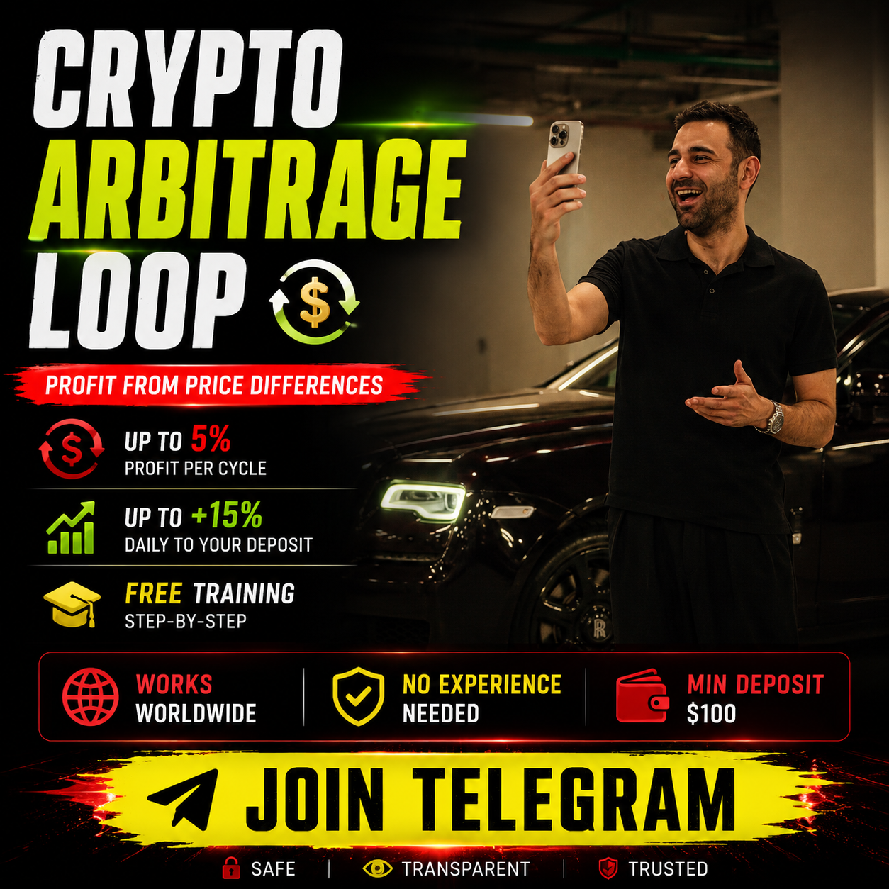 Omar P2P Facebook ad: Omar | P2P Trade