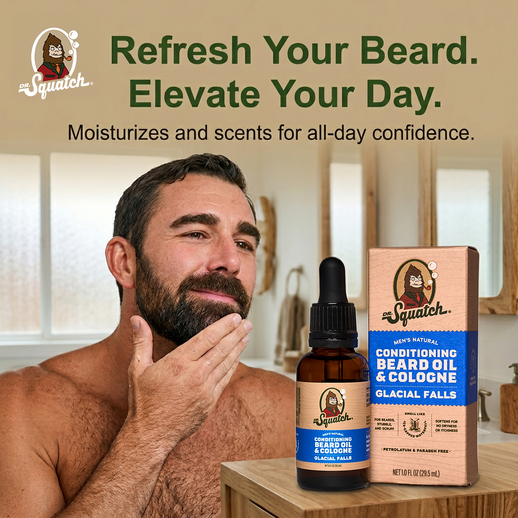 Dr. Squatch Facebook ad
