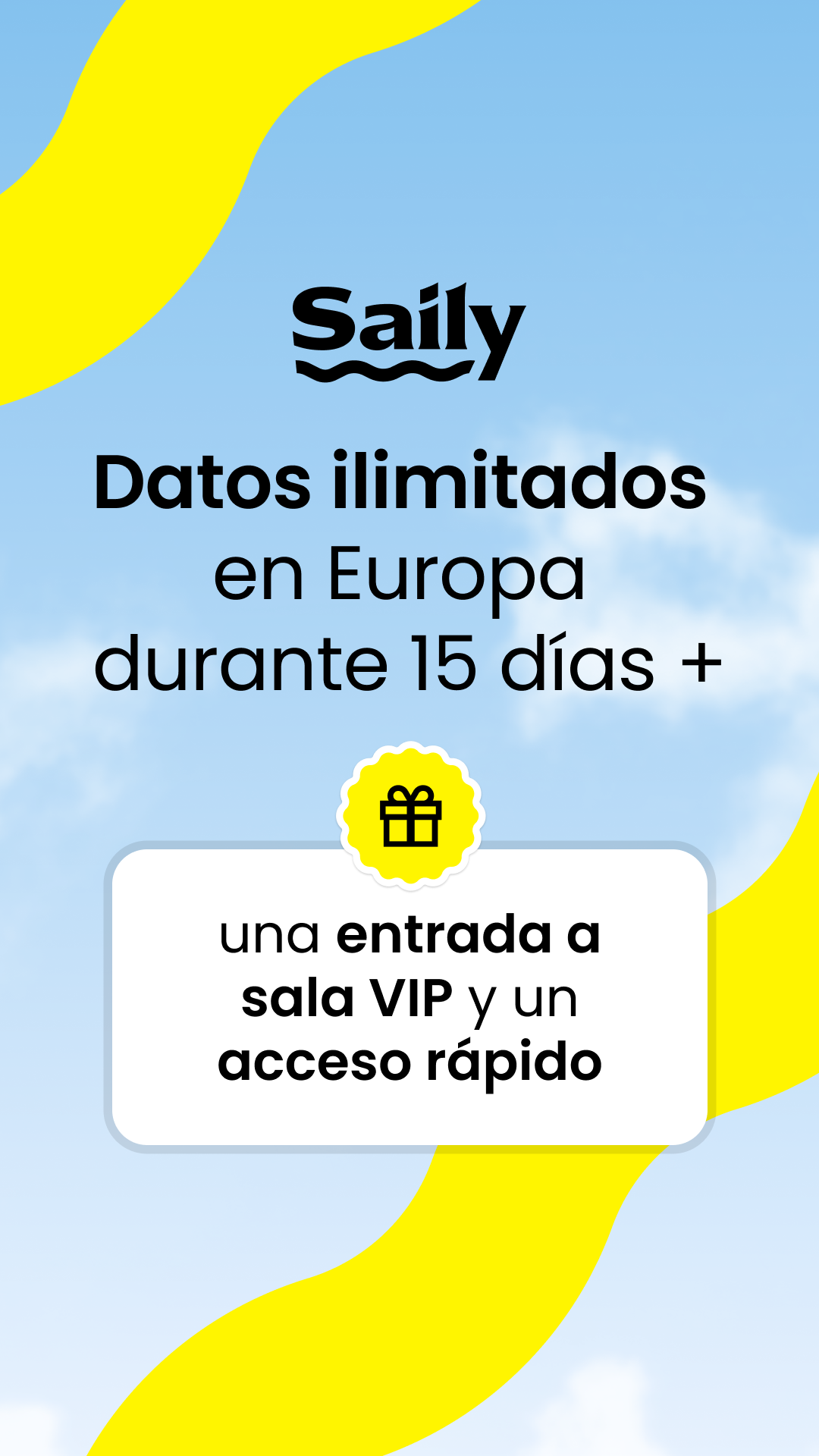 Saily Facebook ad
