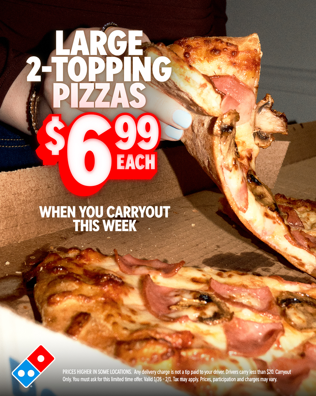 Domino's Pizza Facebook ad