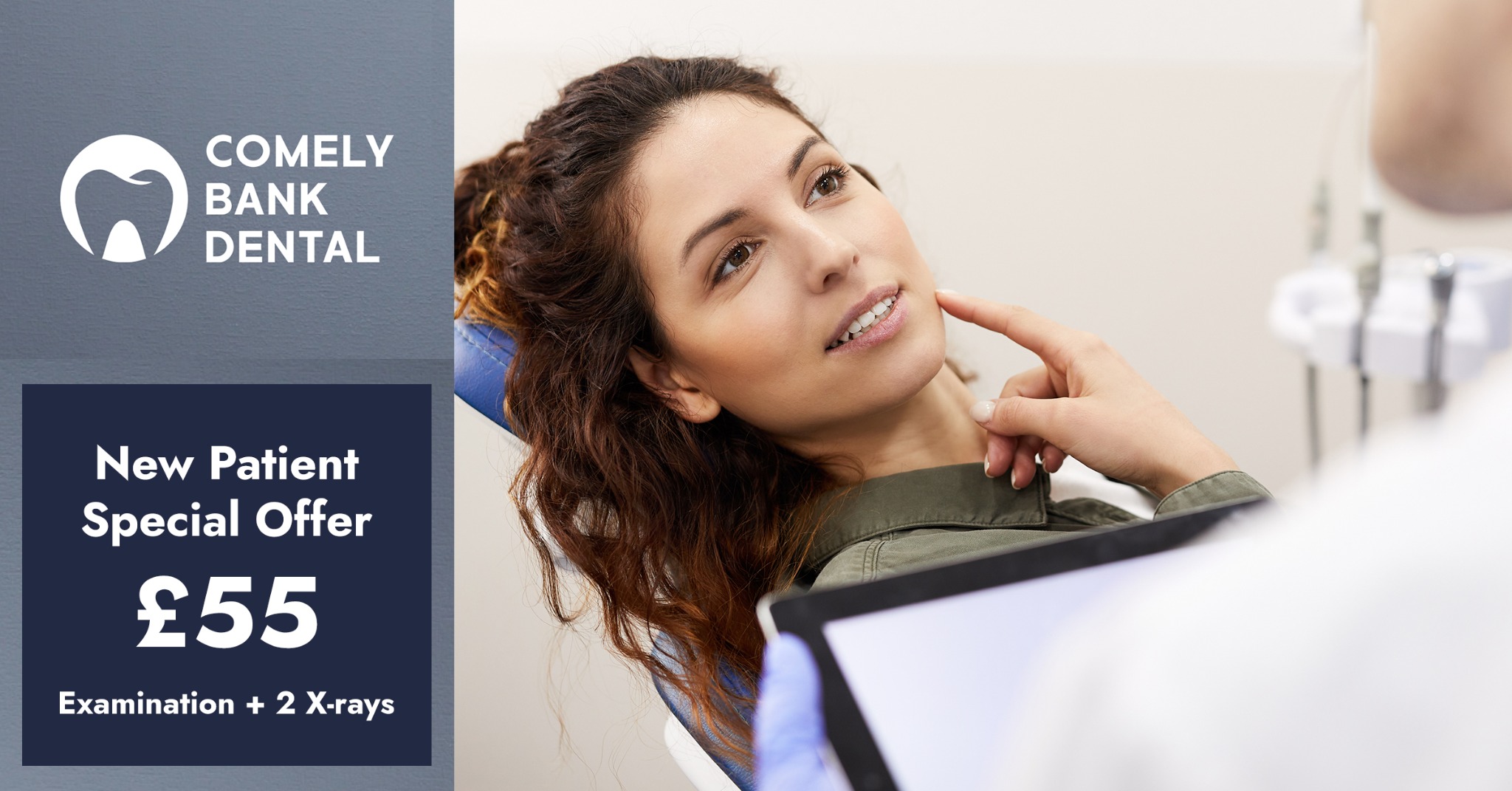 Comely Bank Dental Facebook ad