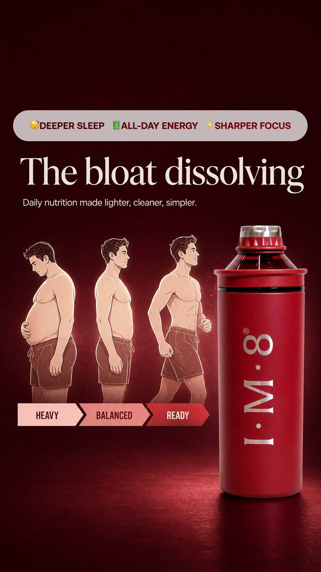 IM8 Health Facebook ad