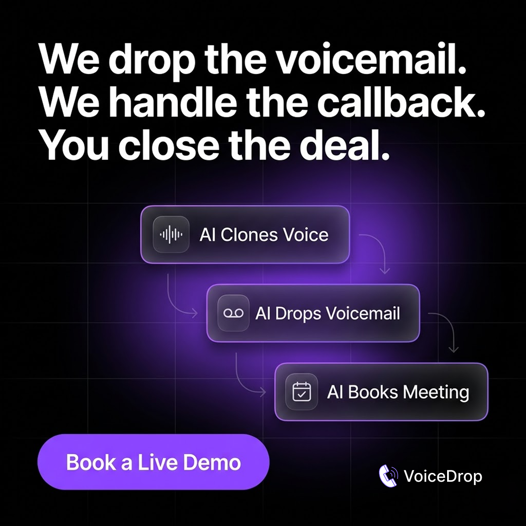VoiceDrop Facebook ad