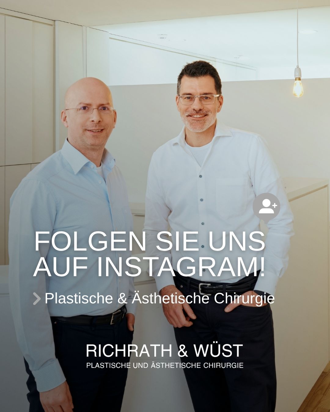 Dr. Richrath & Wüst Facebook ad: Folgen Sie uns auf Instagram, um einen Einblick…