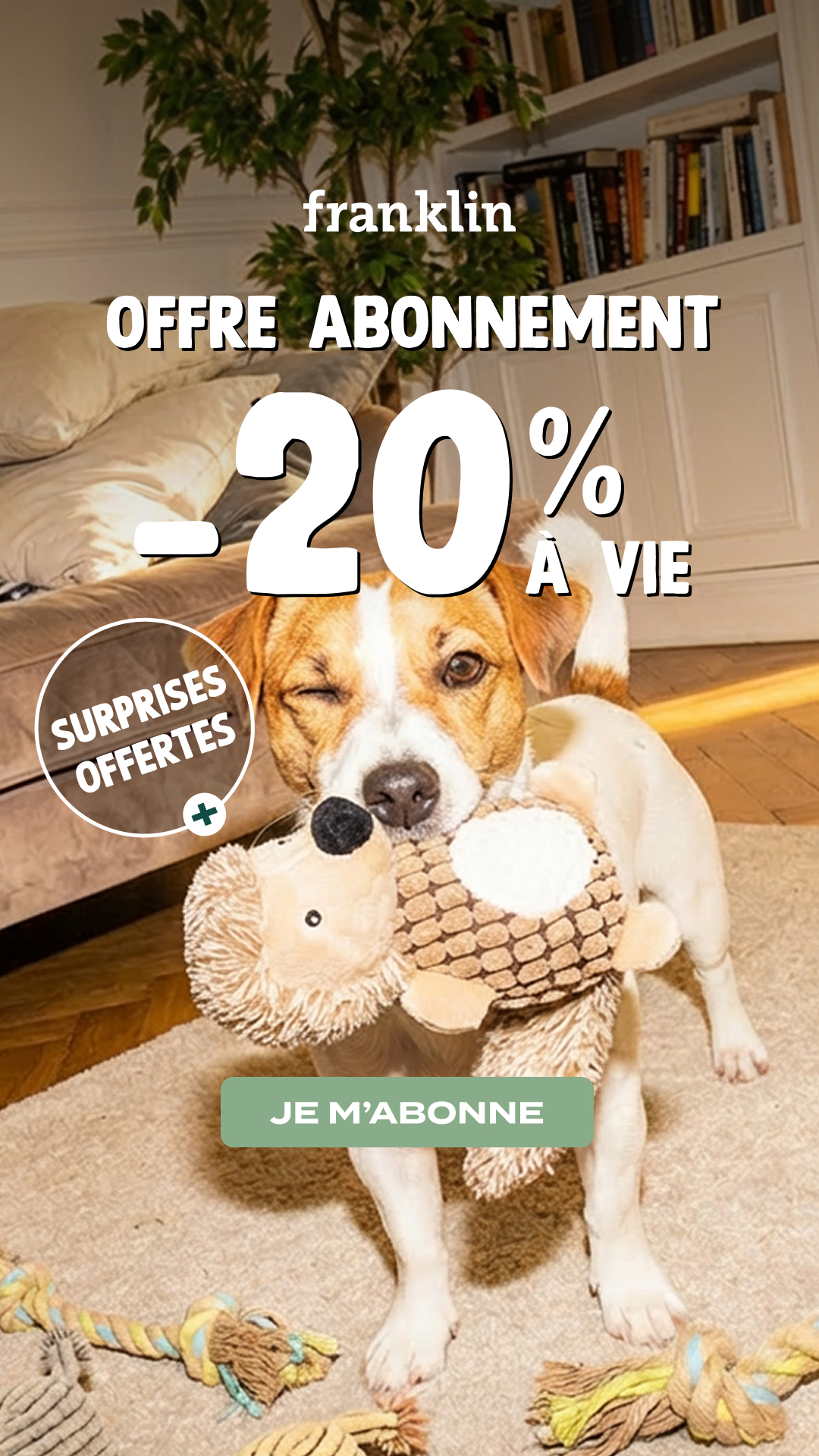 Franklin Pet Food Facebook ad