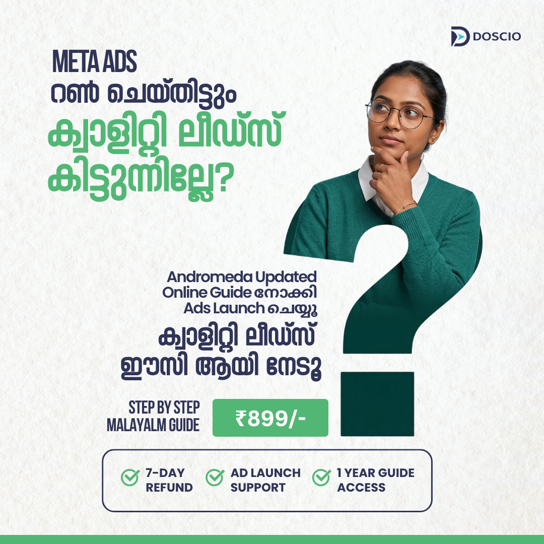 Doscio Facebook ad from Apr 2, 2026