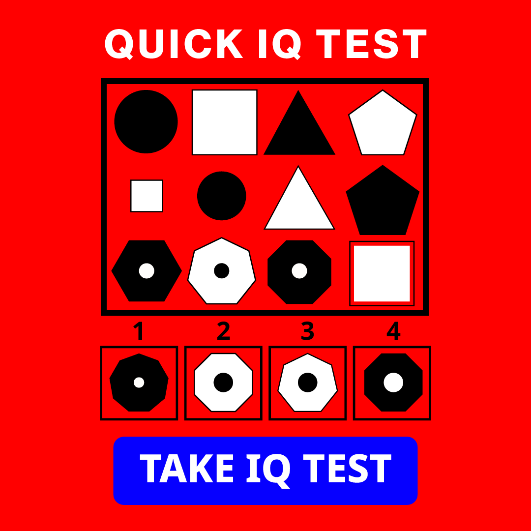 My IQ Facebook ad