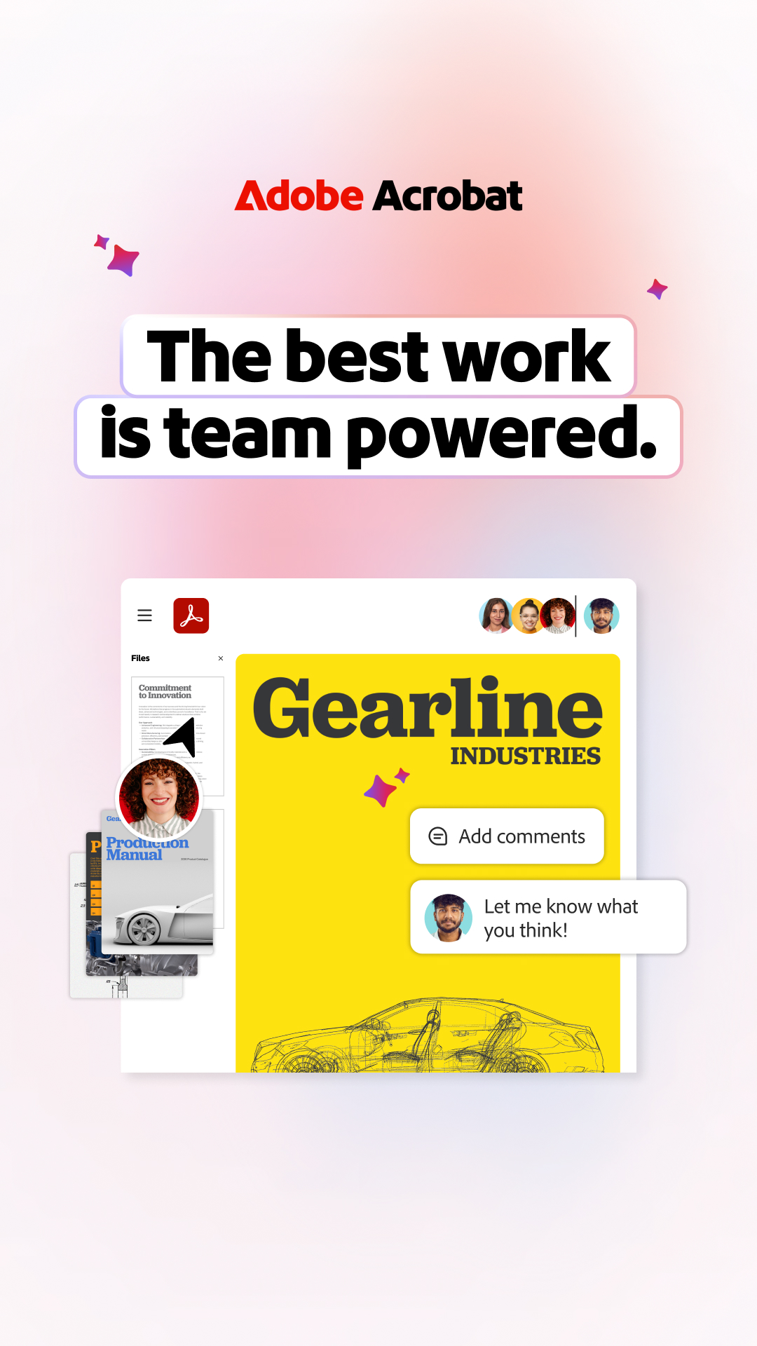 Adobe Acrobat Facebook ad
