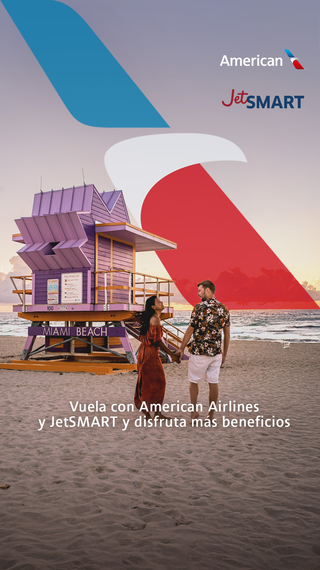 American Airlines Facebook ad
