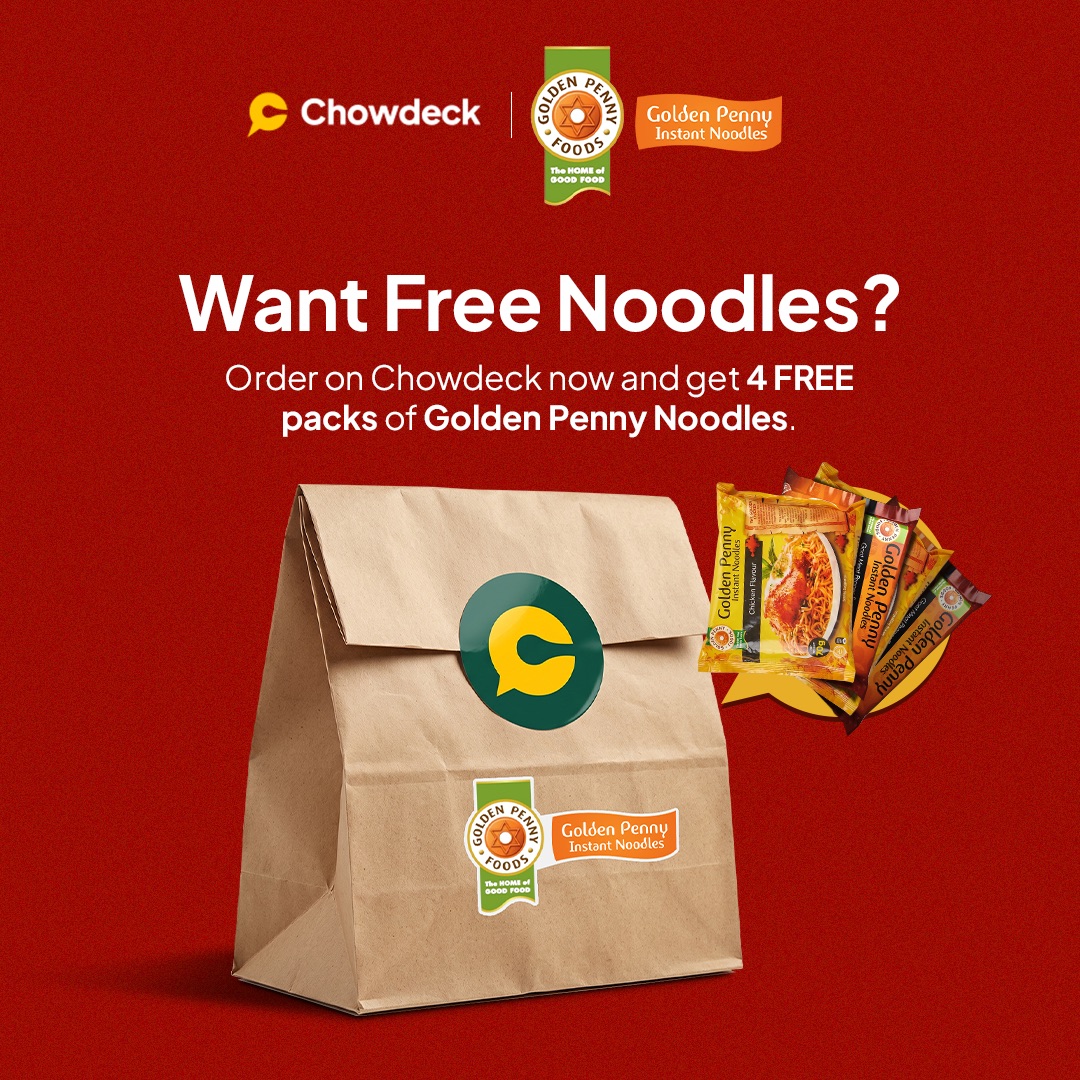Golden Penny Noodles Facebook ad: Free noodle fix alert!