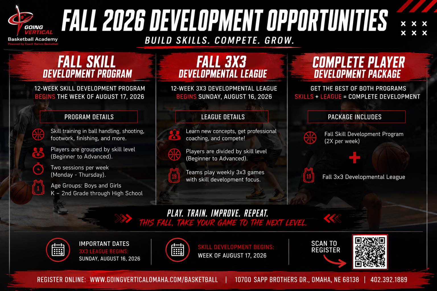 Going Vertical Basketball Academy Facebook ad