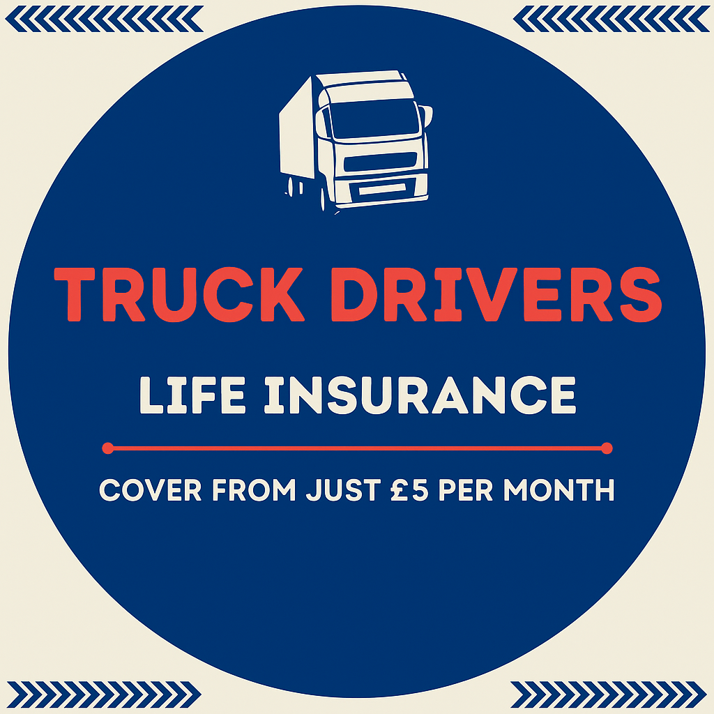 Transport Workers Financial Facebook ad: Truck Driver Life Insurance from £3/Week