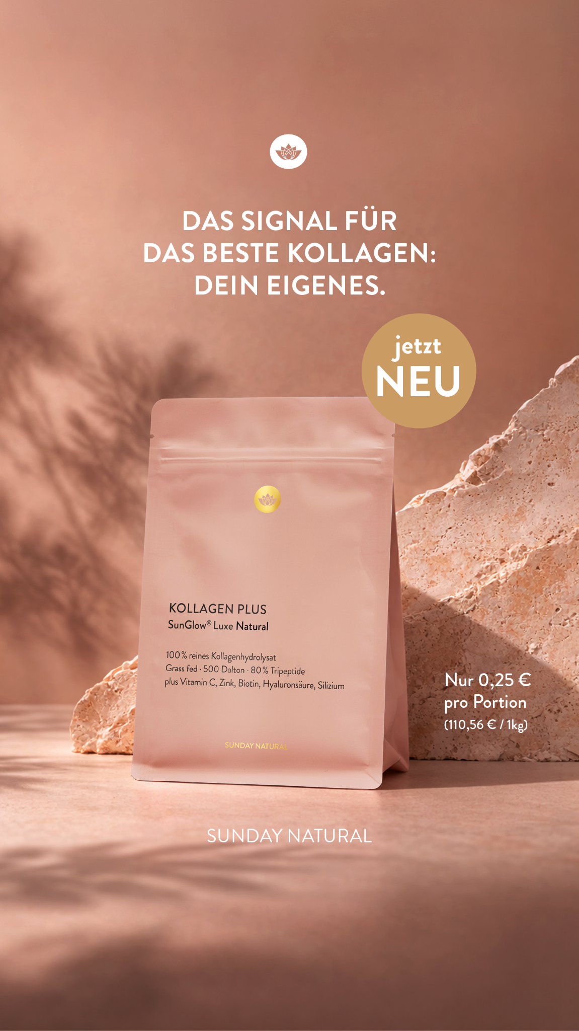 Sunday Natural Facebook ad