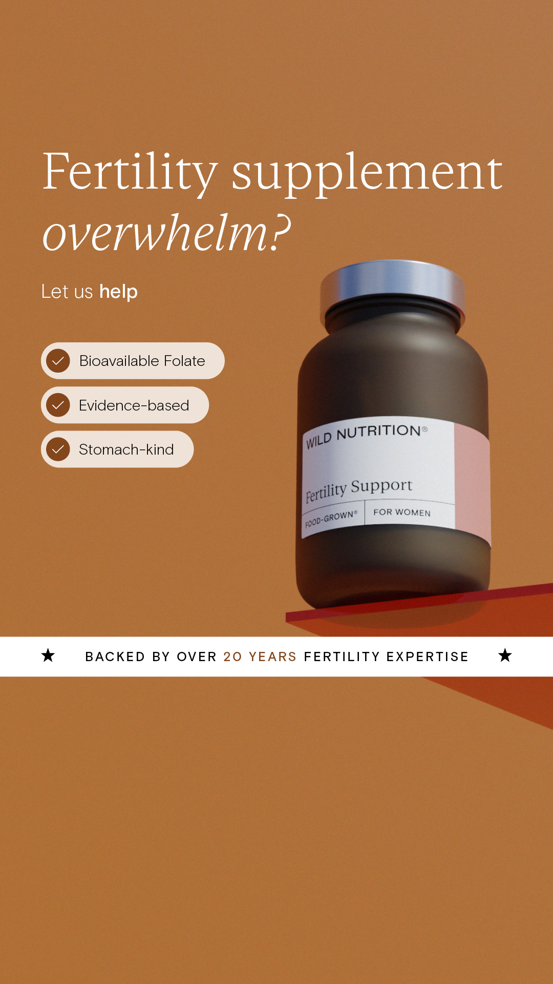 Wild Nutrition Facebook ad