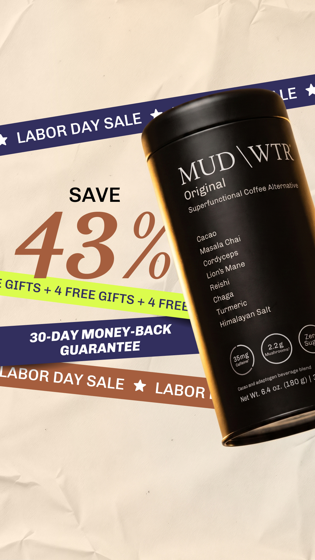 MUD\WTR Facebook ad