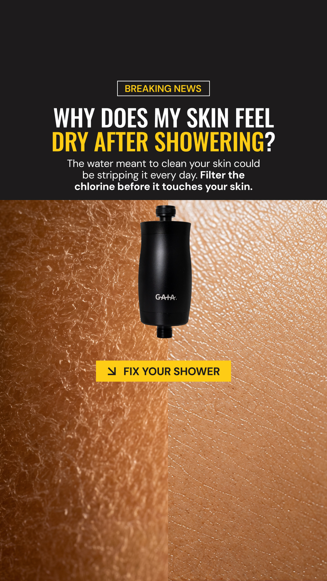 Gaia Filters Ltd Facebook ad