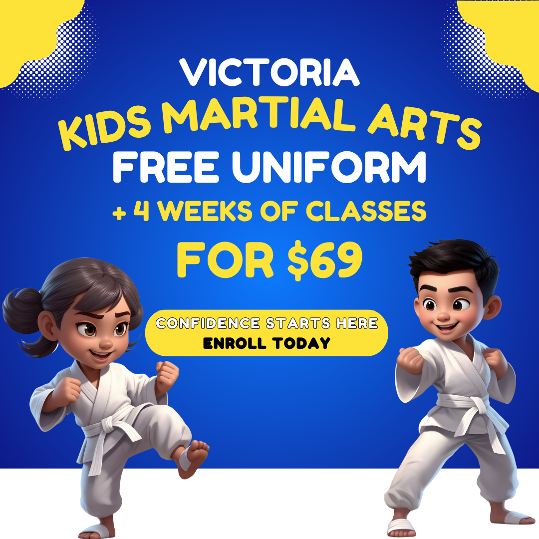 Align Martial Arts Facebook ad: Kids - 4 Weeks for $69 + Free Uniform