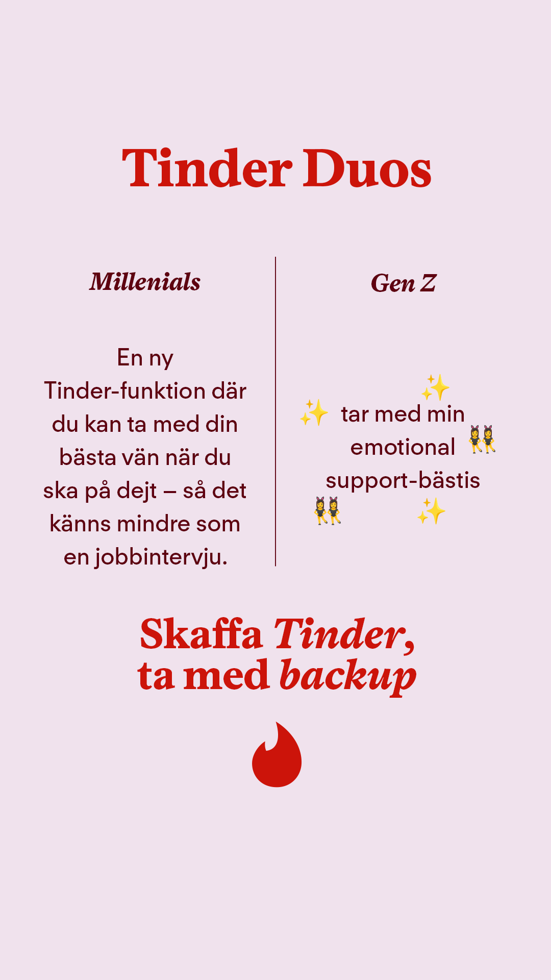 Tinder Facebook ad