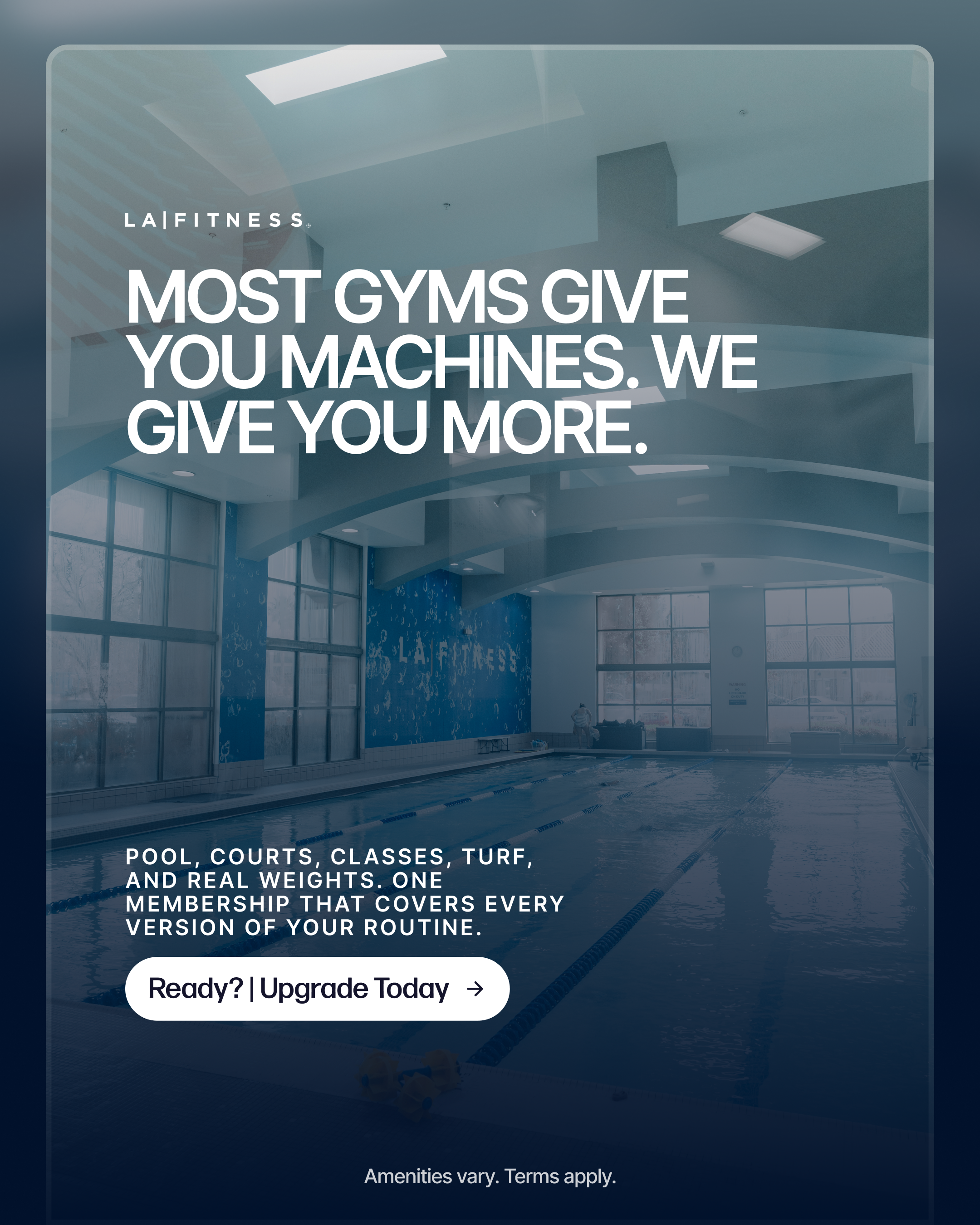 LA Fitness Facebook ad