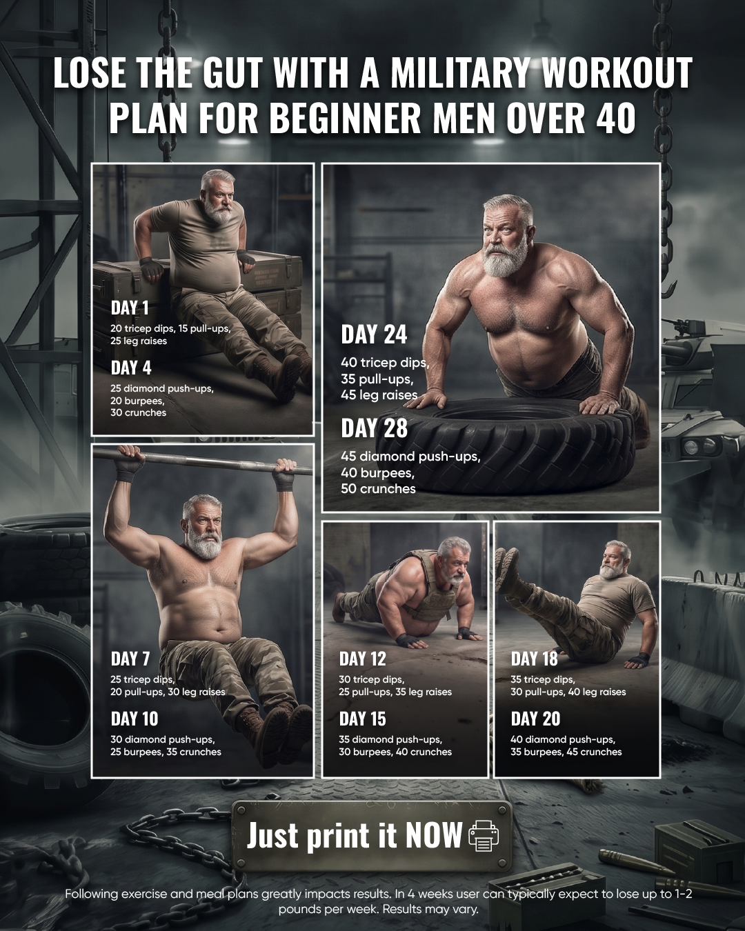 21 Day Challenge Facebook ad