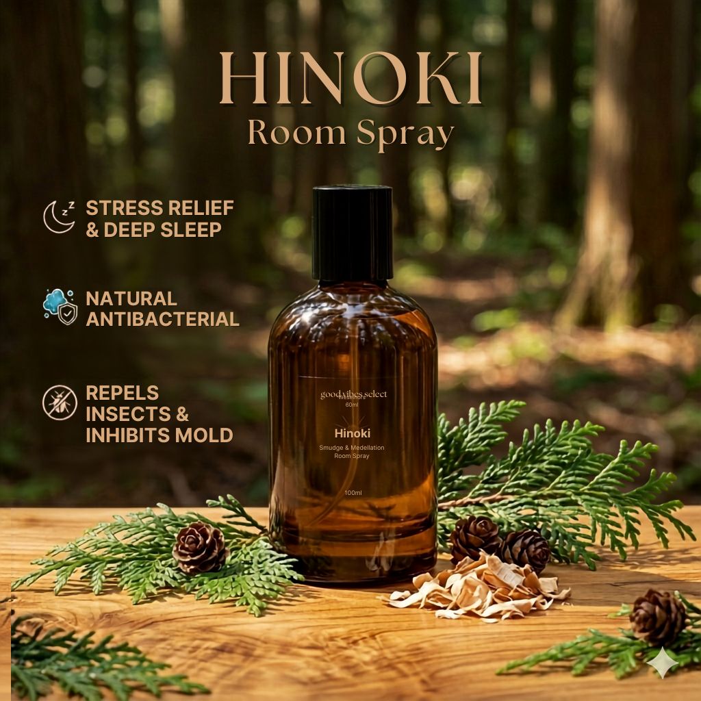 Good Vibes Select Singapore Facebook ad: The natural way to quiet the noise.