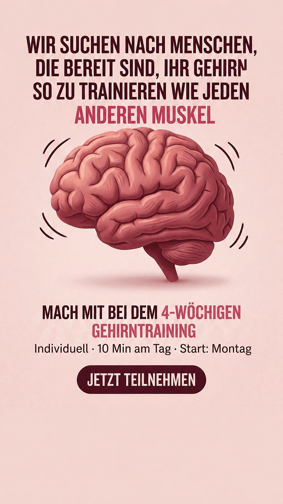 Impulse: Brain Training & Self-Discovery Facebook ad
