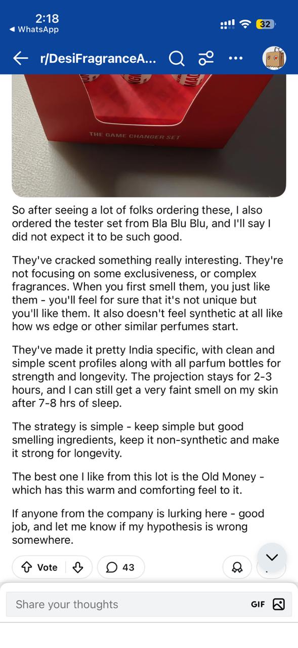 Me & Perfumes Facebook ad from Dec 29, 2025