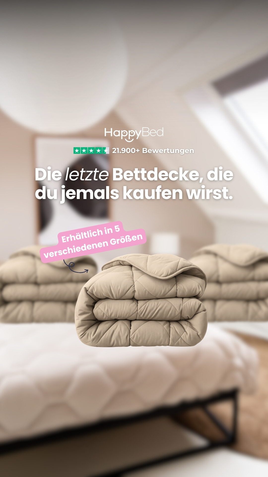 Thehappybed.de Facebook ad