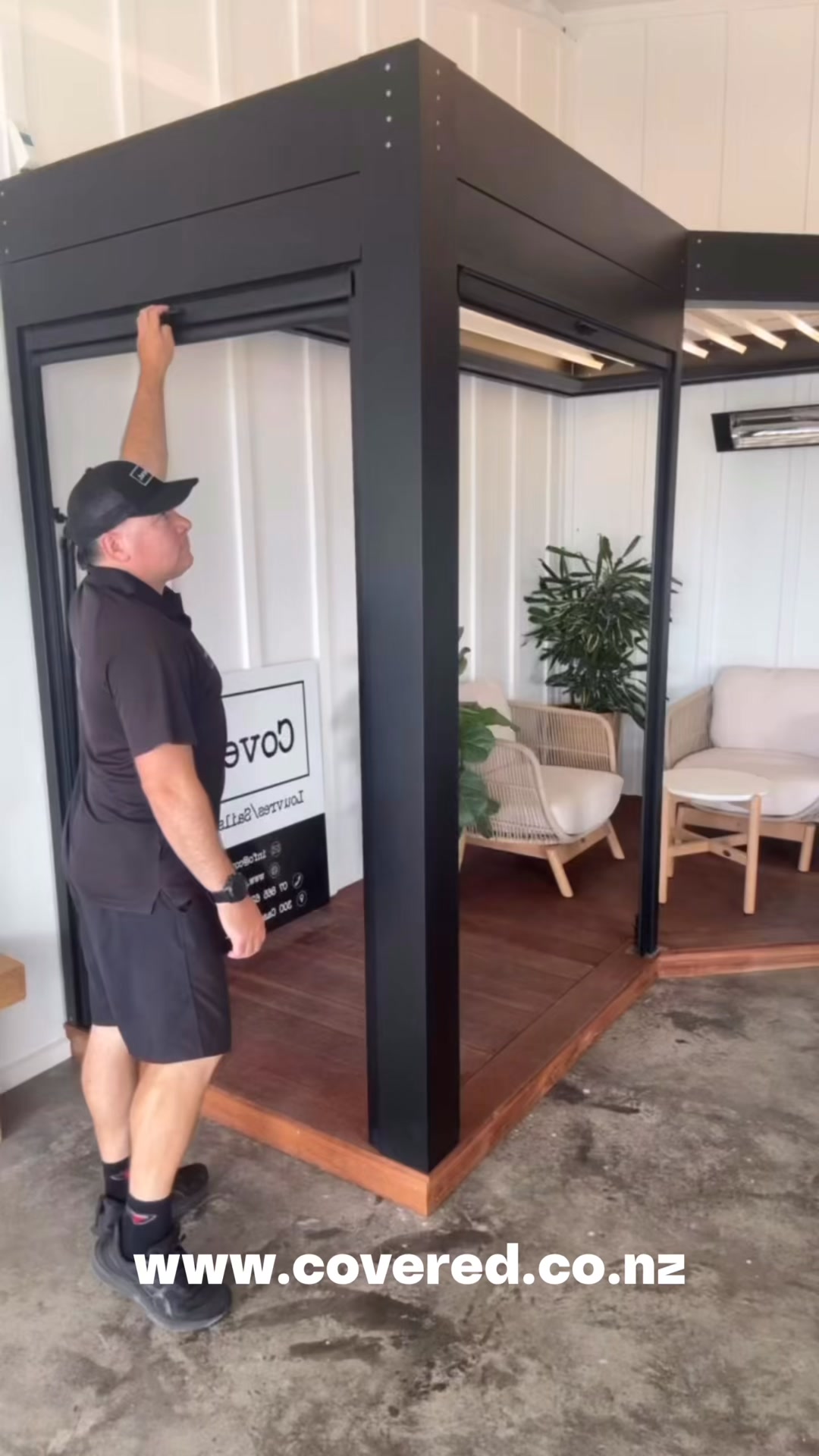 Covered. Facebook ad: Transform your outdoor space into a place you'll enjoy all…