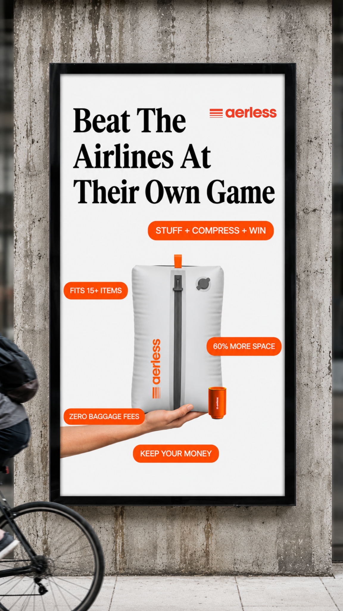 Aerless Facebook ad