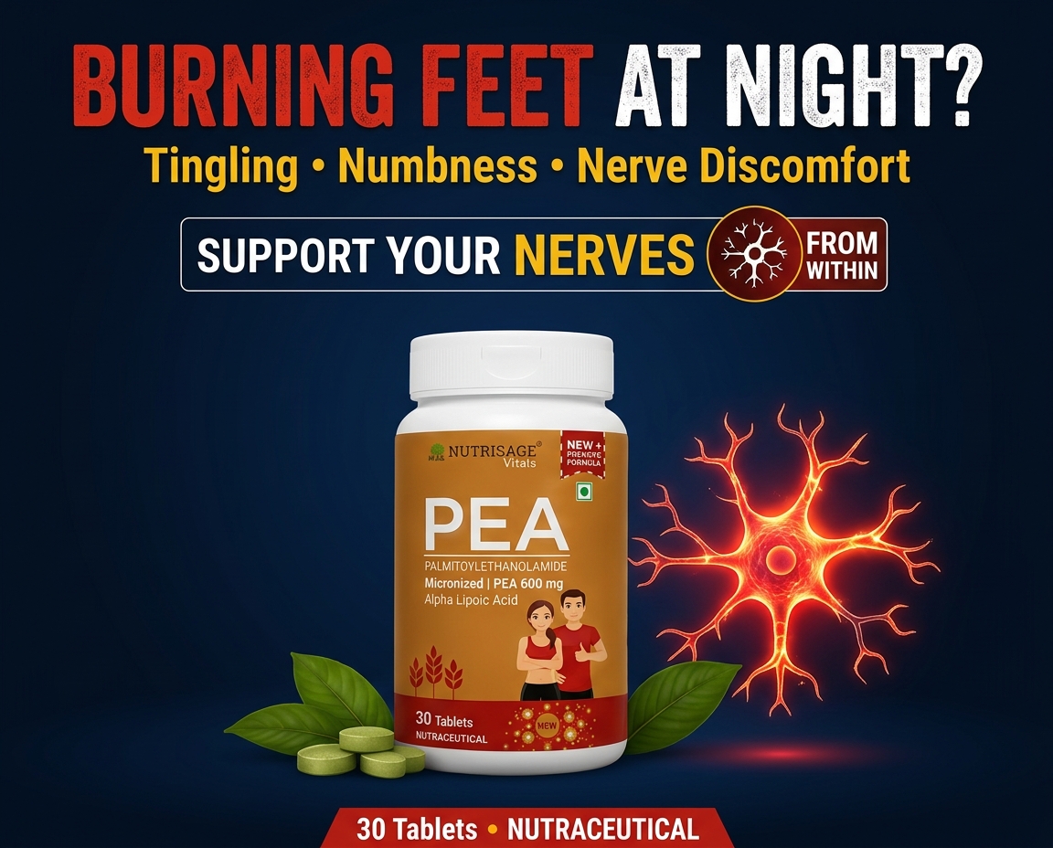 Nutrisage Glacier-Premium Supplements Facebook ad: Support Healthy Nerves Naturally