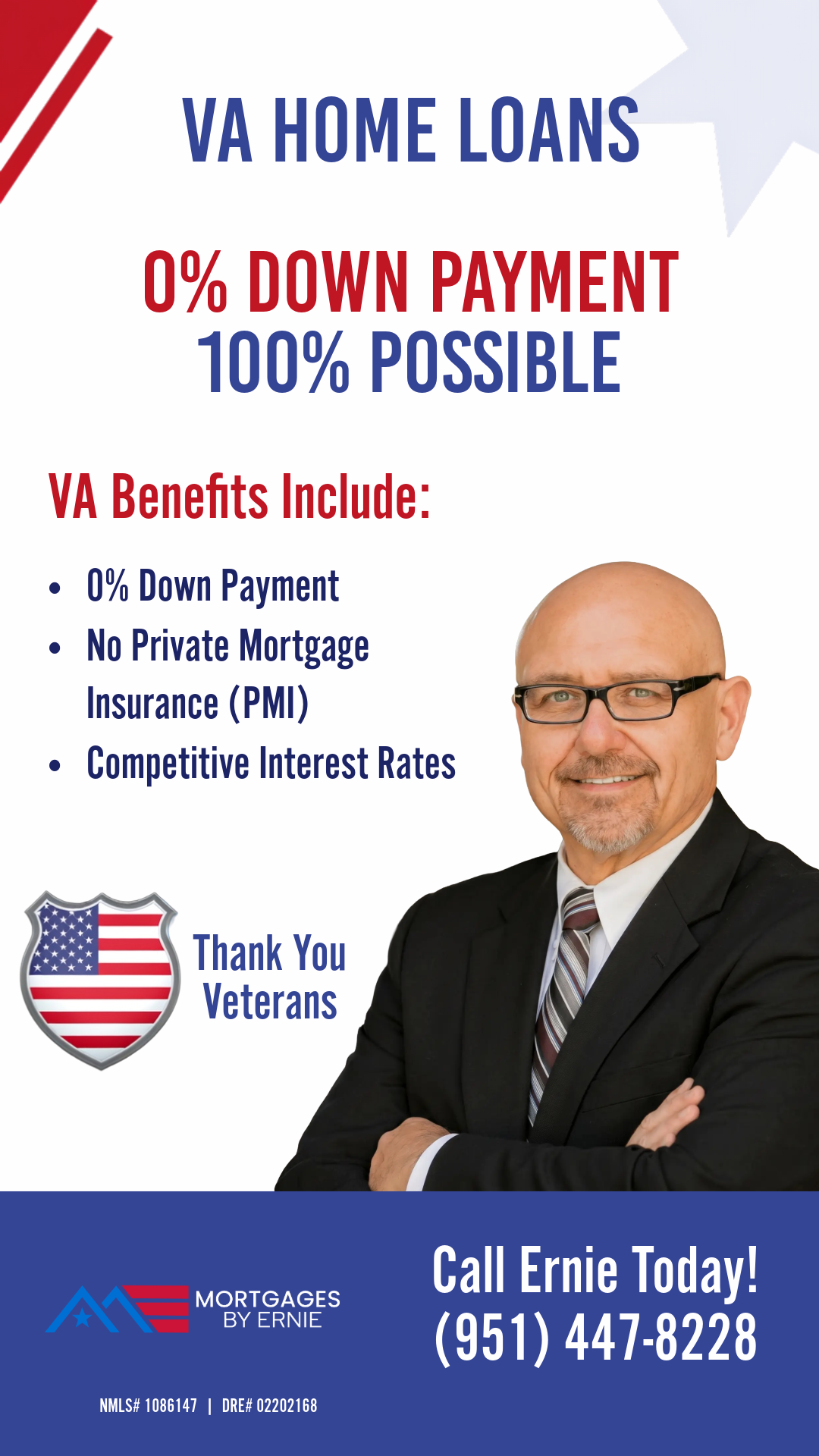 Ernie Gonzales - Mortgages By Ernie - NMLS ID: 1086147 Facebook ad from May 29, 2026