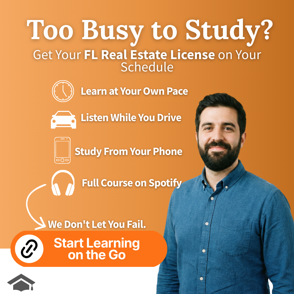 Online Real Estate School Facebook ad: Not Sure Real Estate Is for You?