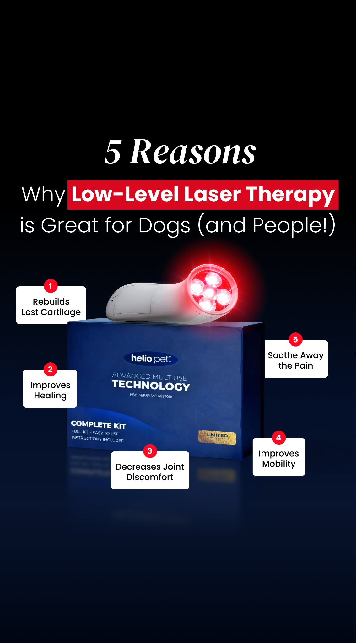 Helio Pet Facebook ad