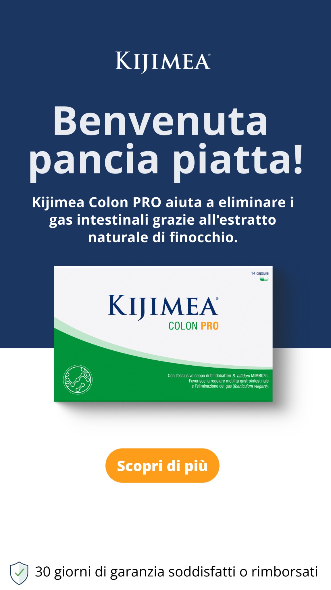 Kijimea - Italia Facebook ad: Integratore alimentare con l'esclusivo ceppo di…