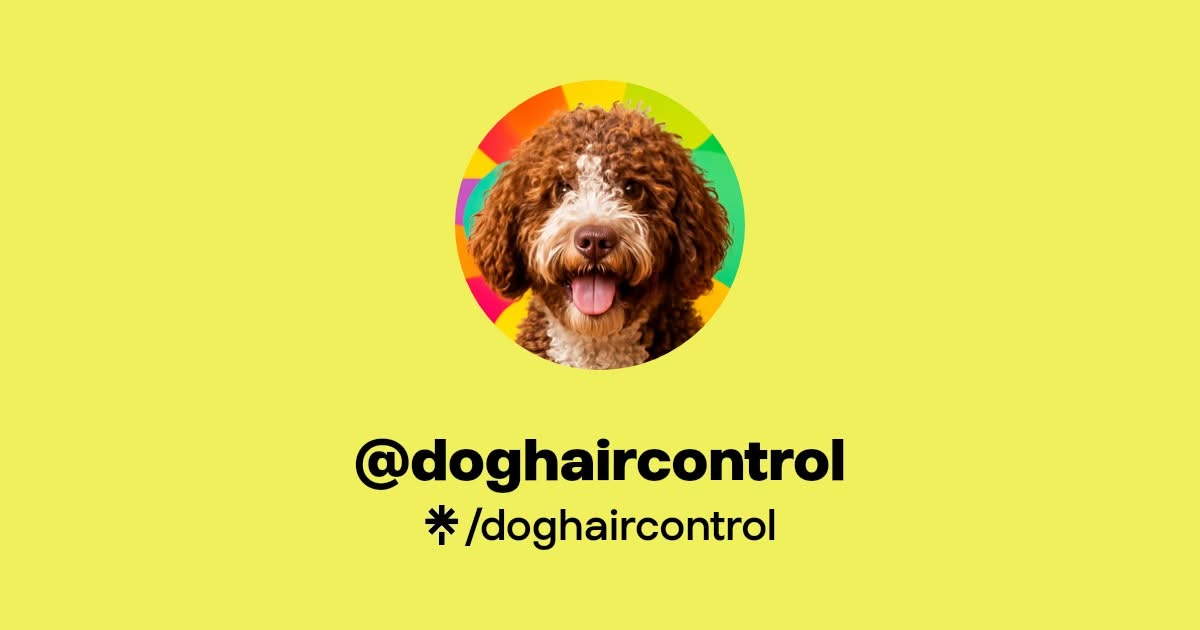 Dog Hair Control Facebook ad: doghaircontrol | Instagram, Facebook | Linktree