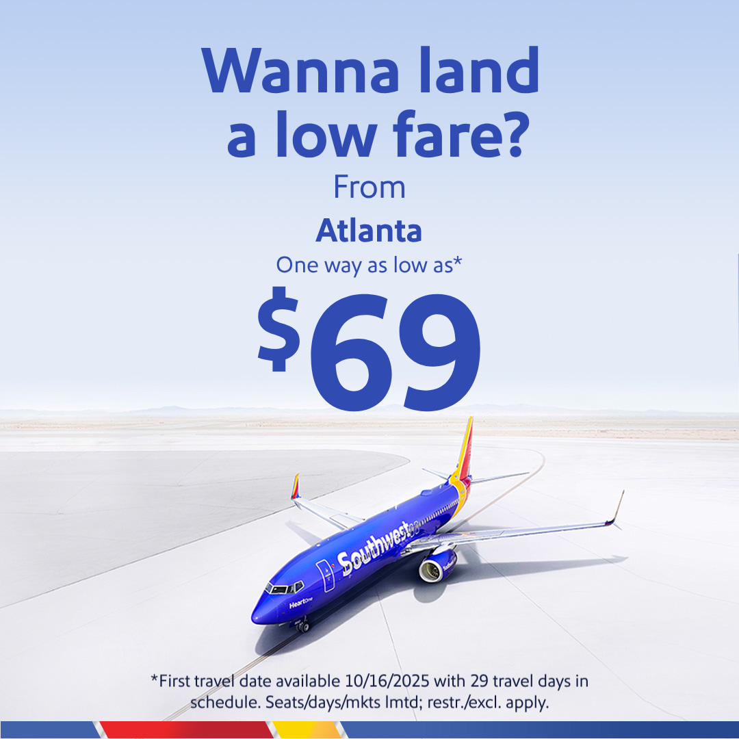 Southwest Airlines Facebook ad
