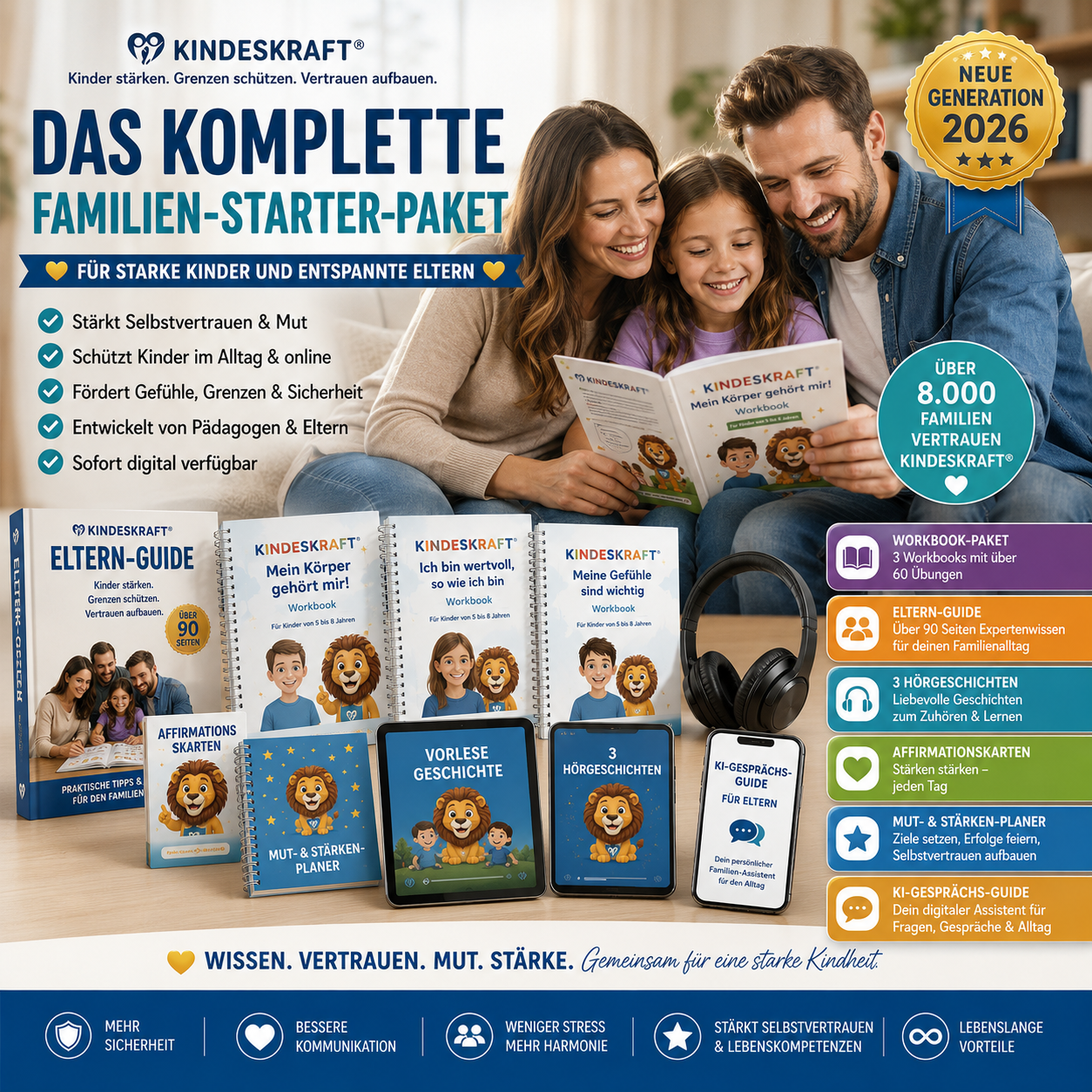 Mini-Mind Facebook ad: Mach dein Kind stark! (Heute noch)