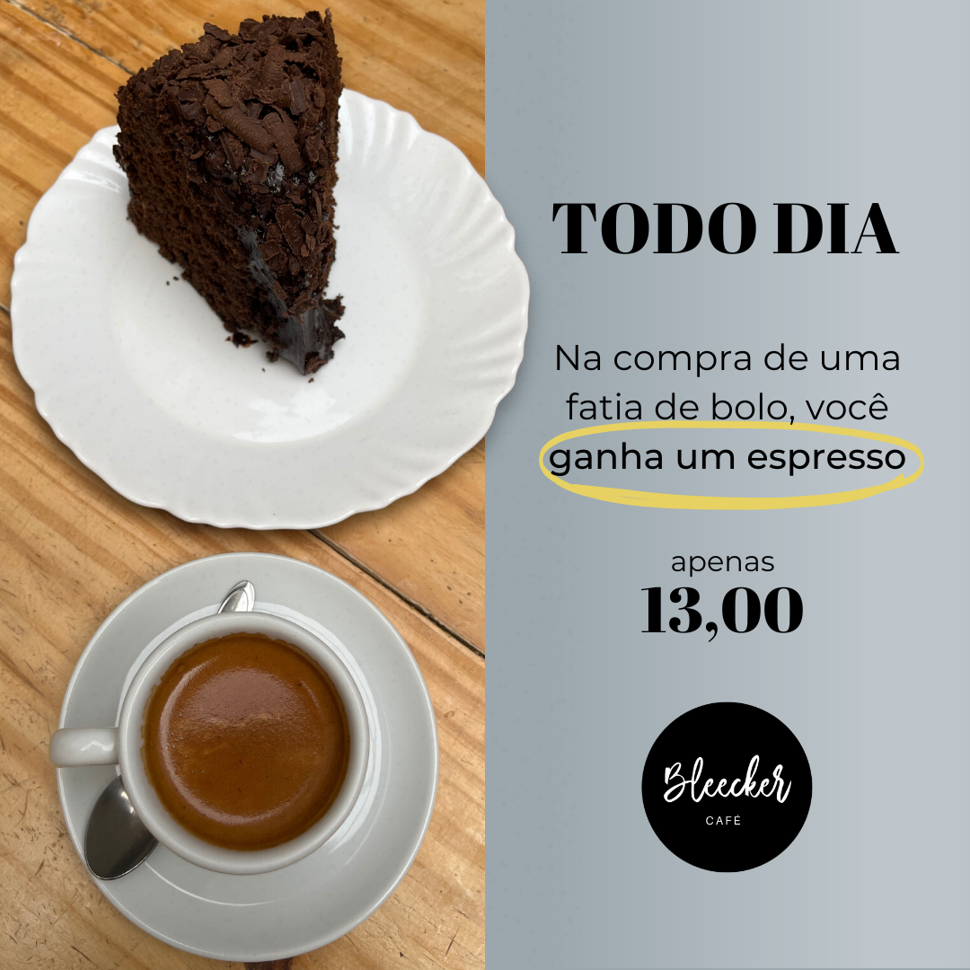 Bleecker Café Facebook ad: Promoção Diária Bleecker Café!