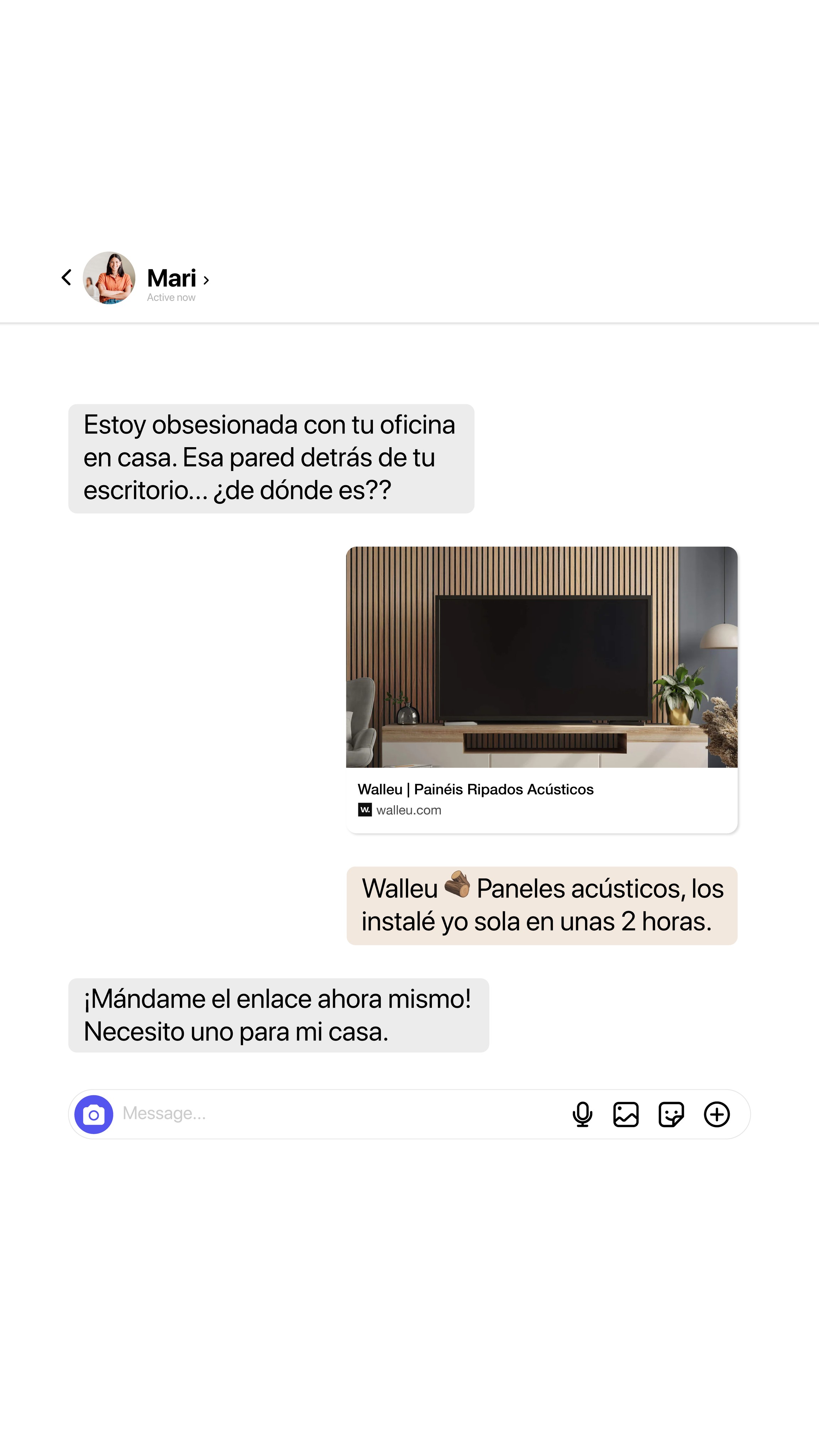 Walleu.es Facebook ad