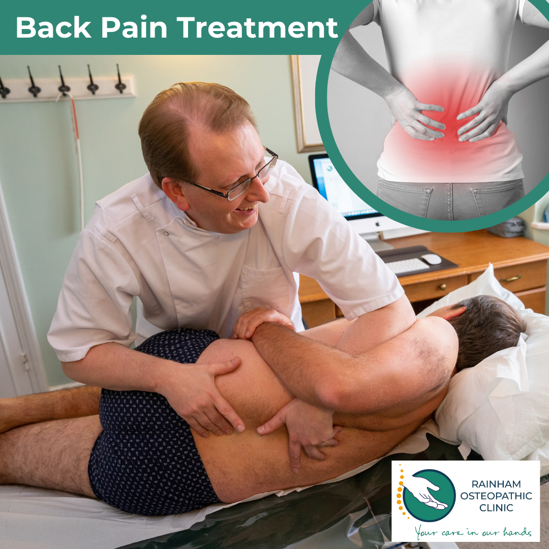 Rainham osteopathic clinic Facebook ad