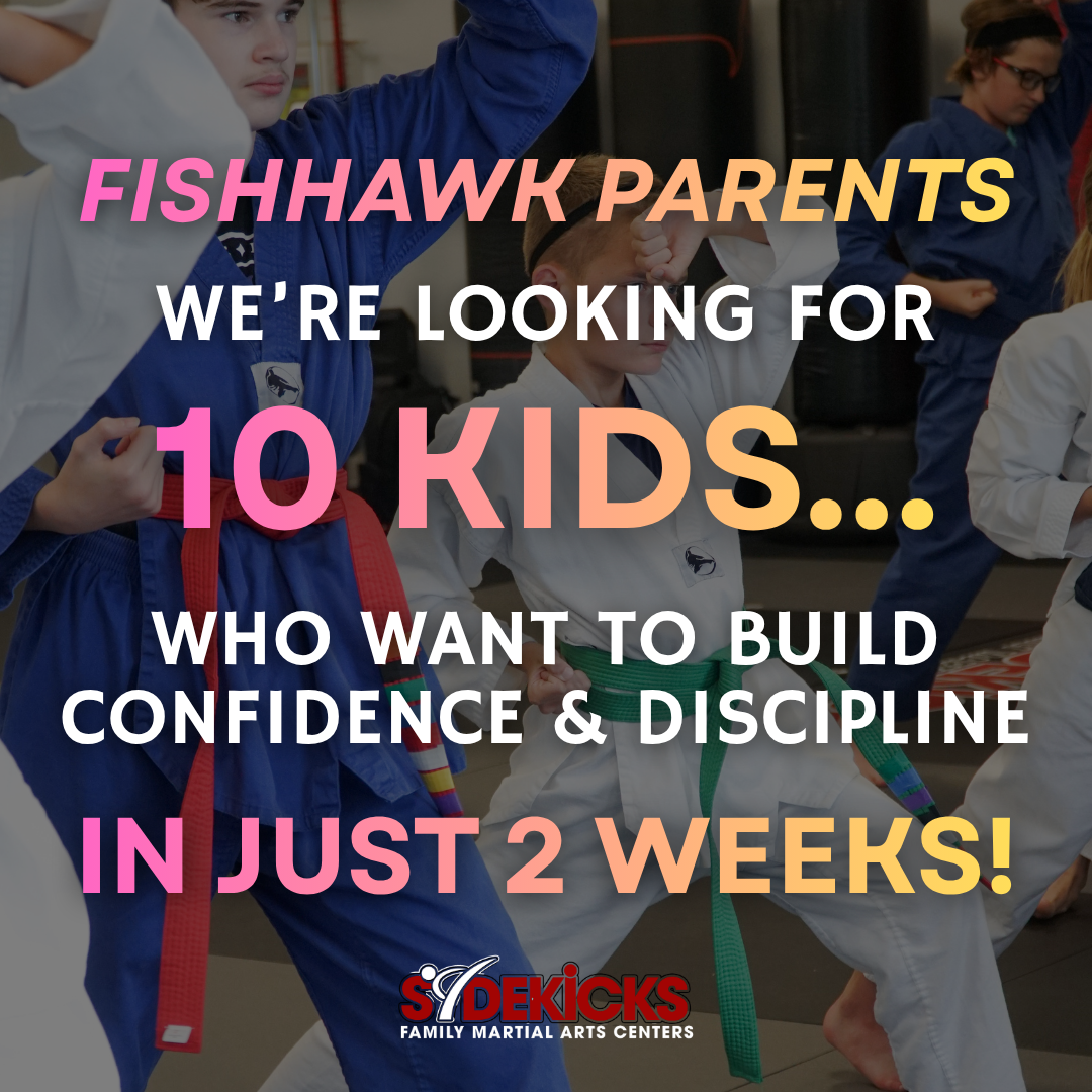 Sidekicks Family Martial Arts Center Facebook ad