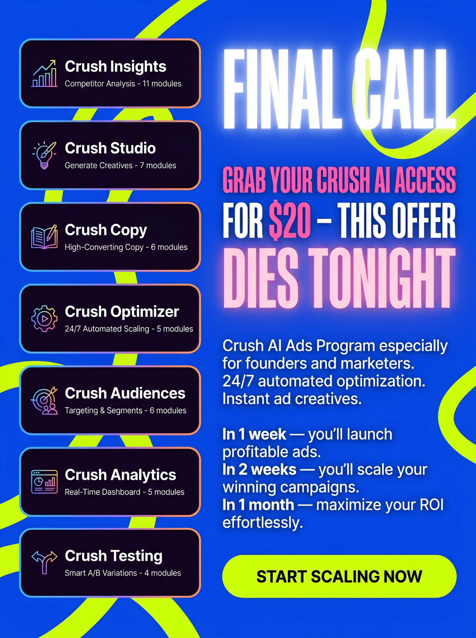 trycrush.ai Facebook ad