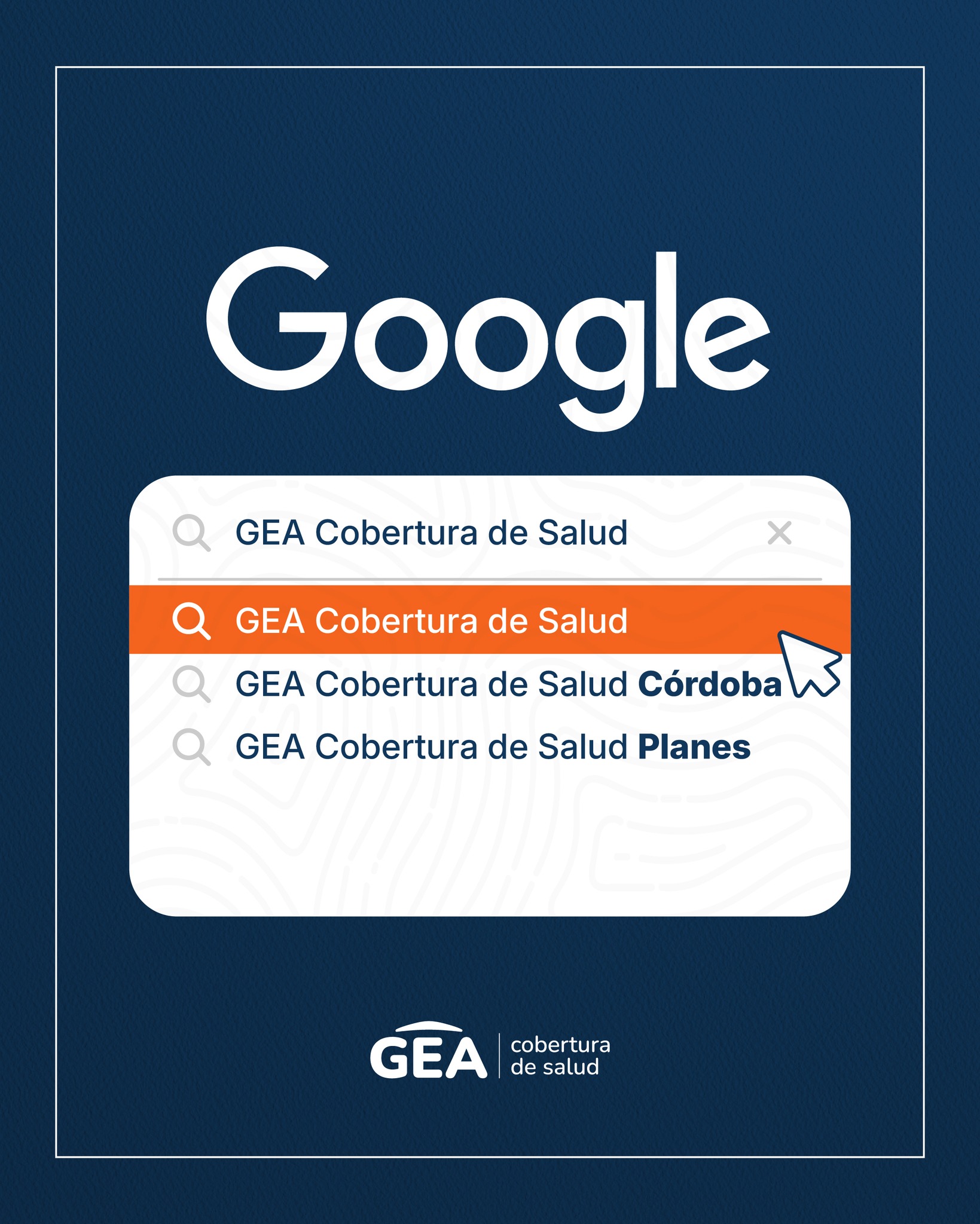 GEA Cobertura de Salud Facebook ad: Hace más de 28 años estamos donde más…
