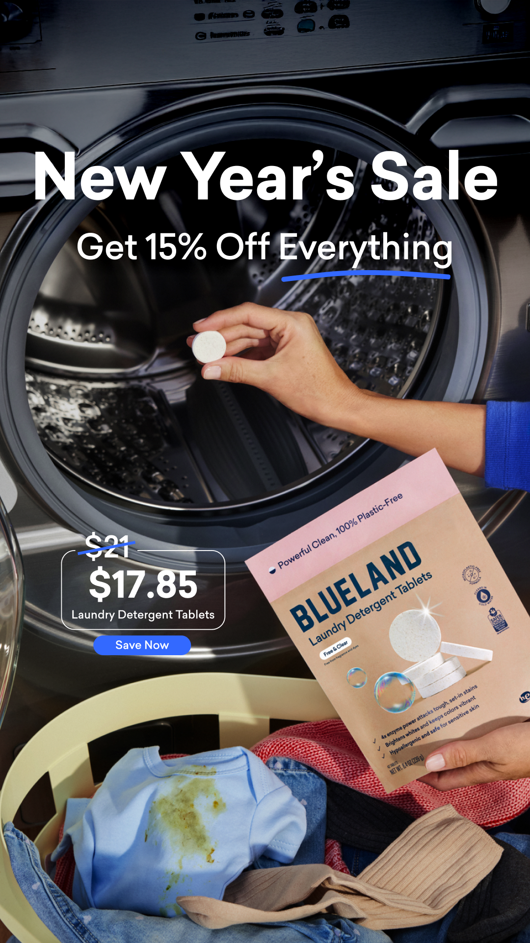 Blueland Facebook ad